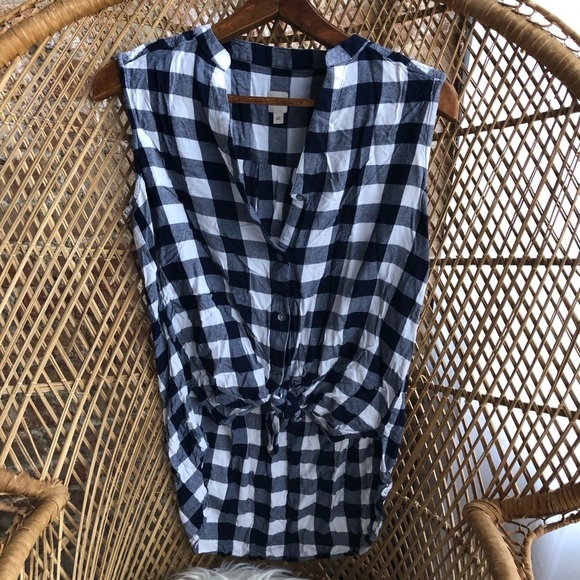 JAG Button down split neck blouse - Picture 1 of 4